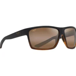 Occhiali da sole Maui Jim Alenuihaha Stripe Dark Brown Bronze Hcl Mineral Superthin