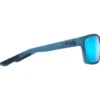 Occhiali da sole Maui Jim Alenuihaha Bleu Noir Bleu Hawaï Minéral SuperThin