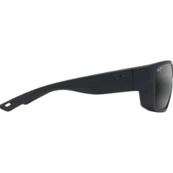 Occhiali da sole Maui Jim Amberjack Noir Mat Neutral Grey Mineral Superthin