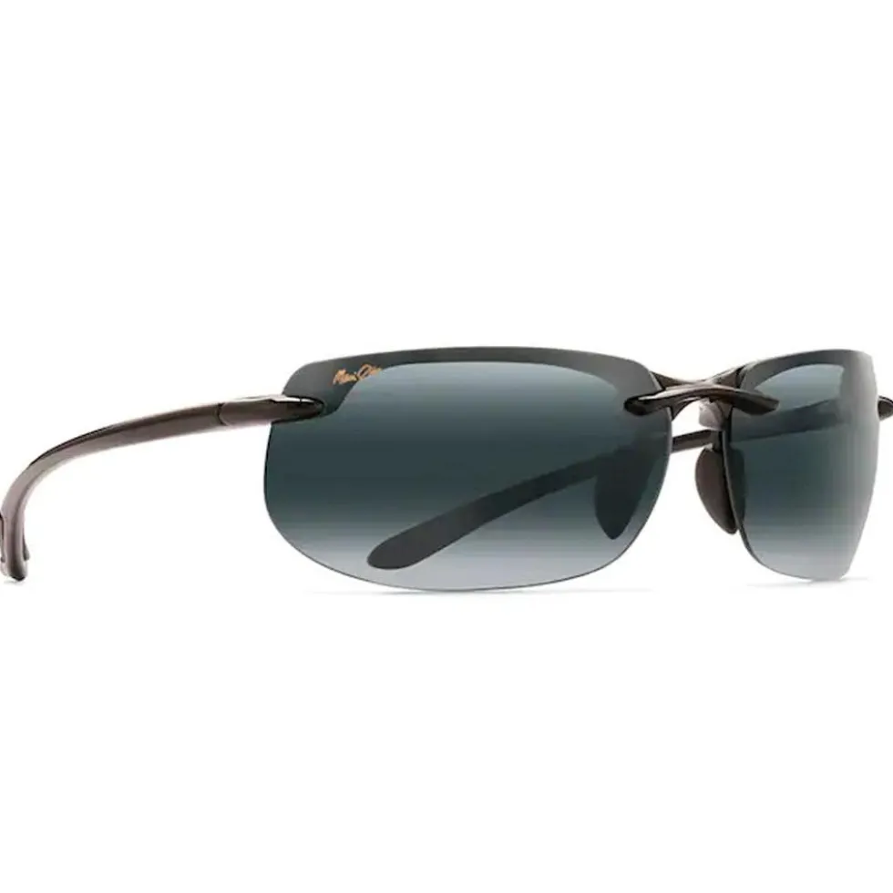 Occhiali da sole Maui Jim Banyans Noir Brillant Gris Neutre Mauibrilliant