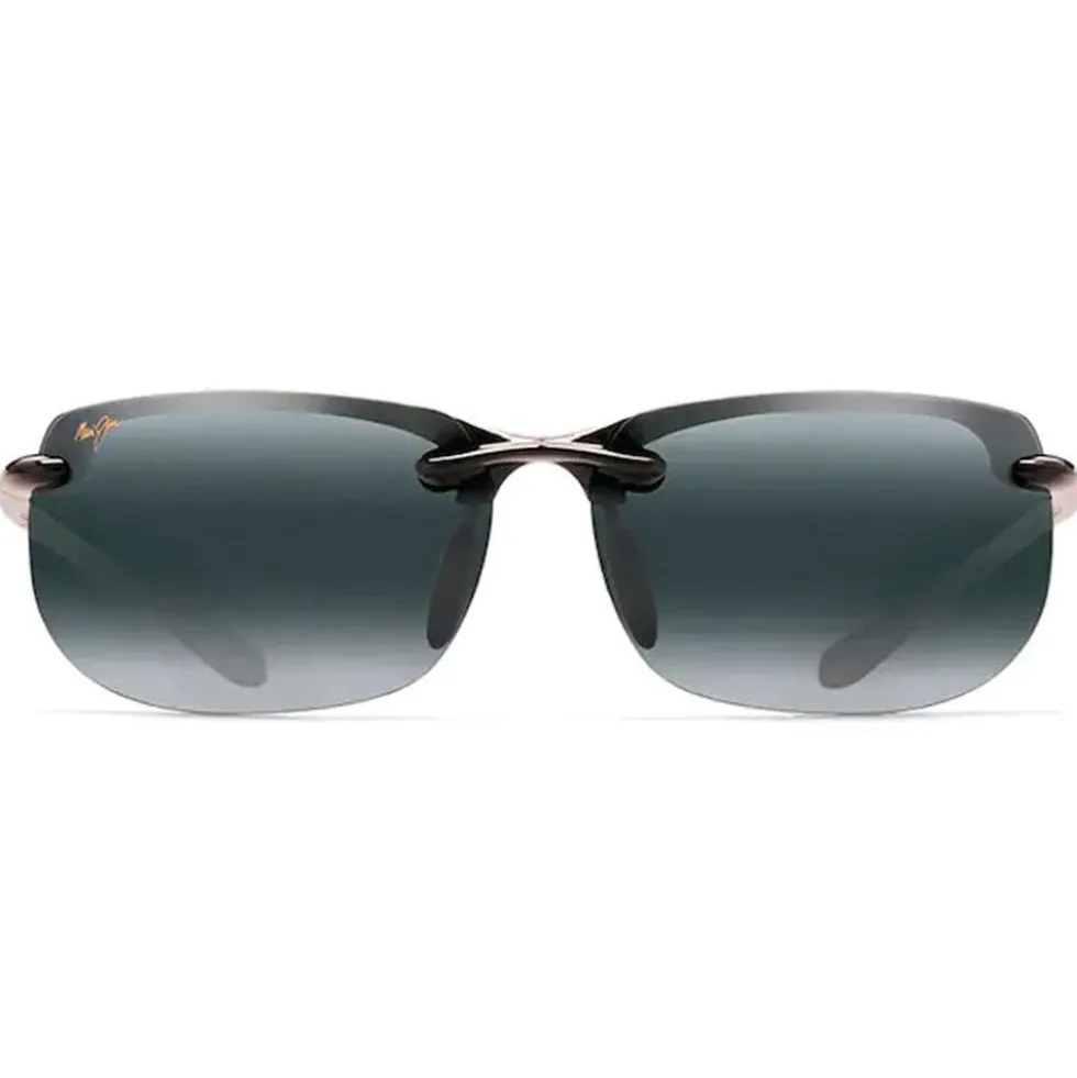 Occhiali da sole Maui Jim Banyans Noir Brillant Gris Neutre Mauibrilliant