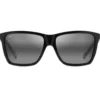 Occhiali da sole Maui Jim Cruzem Black Gloss Neutral Grey