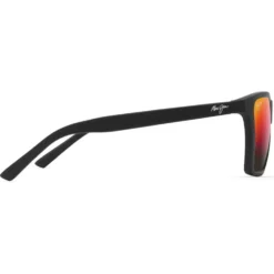 Occhiali da sole Maui Jim Cruzem Black Matte Hawaii Lava ST