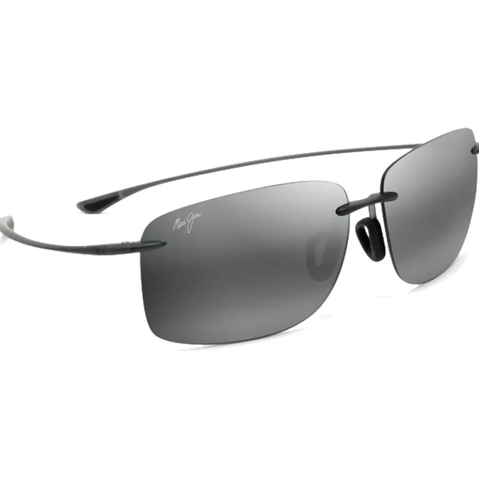 Occhiali da sole Maui Jim Hema Gloss Black Maui Pure Lt Bi-gradient Grey