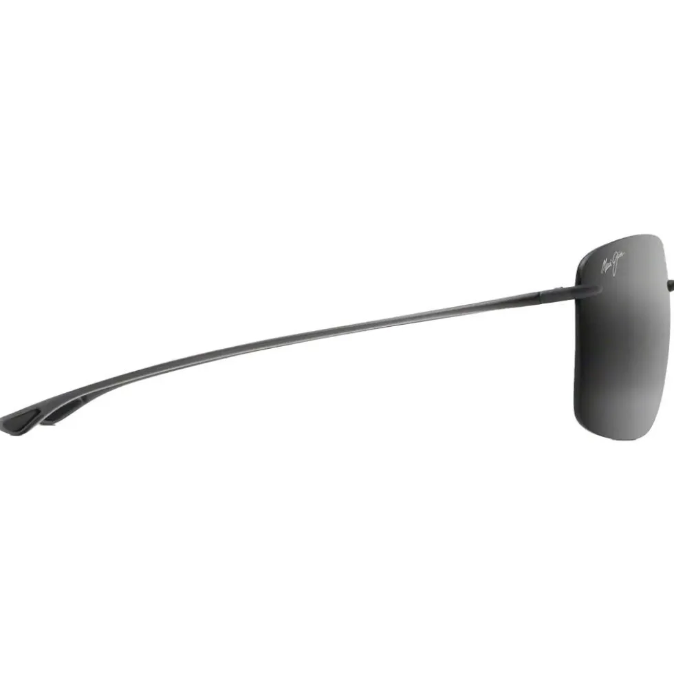 Occhiali da sole Maui Jim Hema Gloss Black Maui Pure Lt Bi-gradient Grey