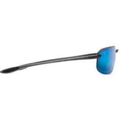 Occhiali da sole Maui Jim Hookipa Smoke Grey Bleu Hawaï Mauipure