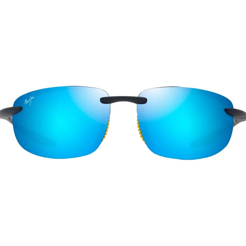 Occhiali da sole Maui Jim Hookipa Ultra Matte Solid Dark Blue Blue Hawaii MauiUltra