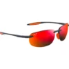 Occhiali da sole Maui Jim Hookipa Ultra Matte Solid Dark Blue Hawaii Lava MauiUltra