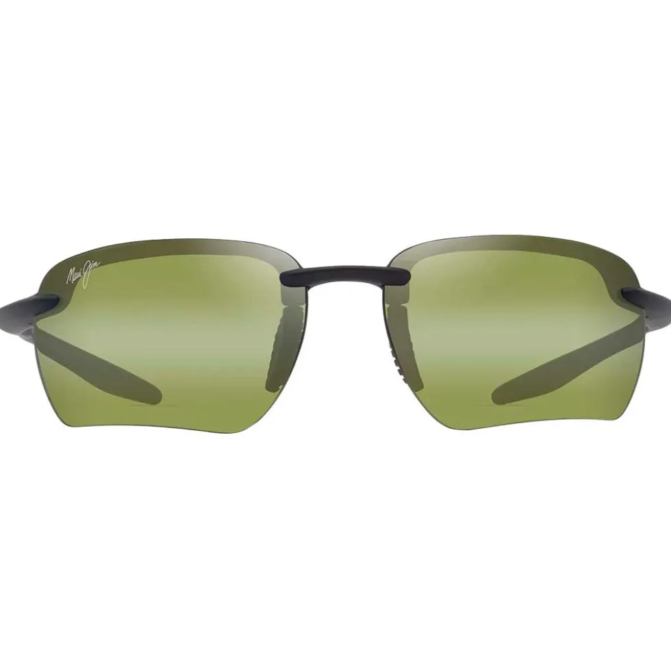 Occhiali da sole Maui Jim Hookipa Ultra G Matte Black Maui Ht MauiUtra