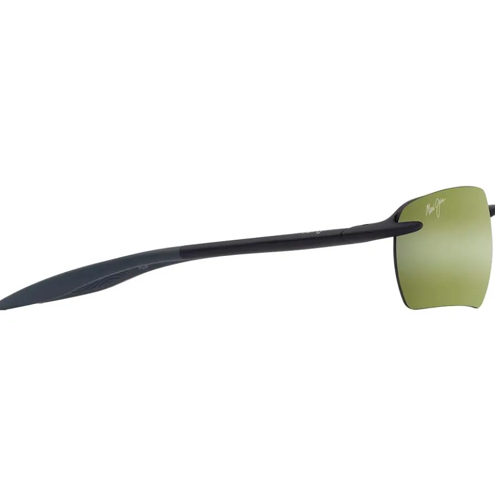 Occhiali da sole Maui Jim Hookipa Ultra G Matte Black Maui Ht MauiUtra
