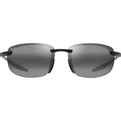 Occhiali da sole Maui Jim Hookipa Ultra Matte Black Neutral Grey MauiUltra
