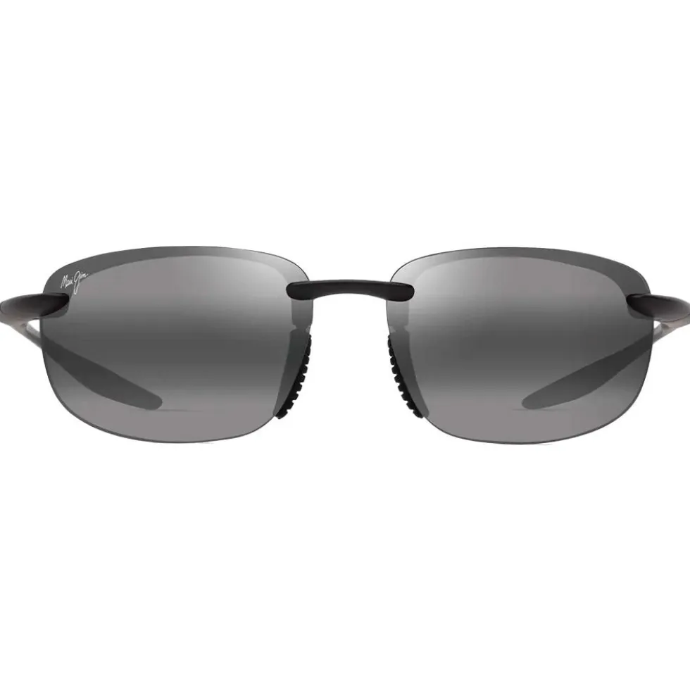 Occhiali da sole Maui Jim Hookipa Ultra Matte Black Neutral Grey MauiUltra