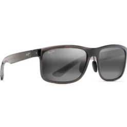 Occhiali da sole Maui Jim Huelo Gris Translucide Gris Neutre MauiPure