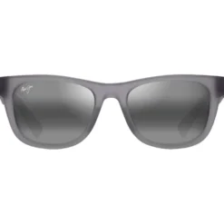Occhiali da sole Maui Jim Kaulike Matte Transparent Grey Neutral Grey MauiPure