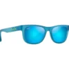 Occhiali da sole Maui Jim Kaulike Matte Trans Blue Blue Hawaii MauiPure