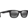 Occhiali da sole Maui Jim Kaulike Matte Black Neutral Grey MauiPure