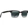 Occhiali da sole Maui Jim Kawika Brillant Noir Gris Neutre MauiPure
