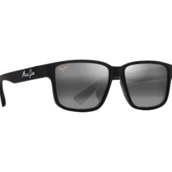Occhiali da sole Maui Jim Kuniahi Asian Fit Matte Black Neutral Grey MauiPure