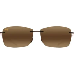 Occhiali da sole Maui Jim Lighthouse Noir Brillant Hcl Bronze MauiPure