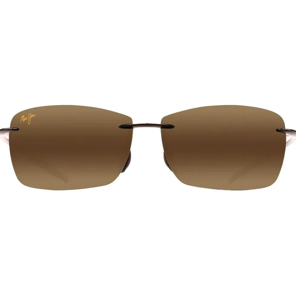 Occhiali da sole Maui Jim Lighthouse Noir Brillant Hcl Bronze MauiPure