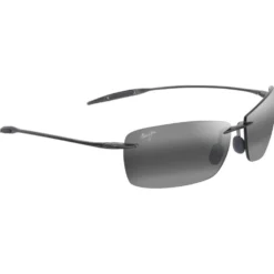 Occhiali da sole Maui Jim Lighthouse Shiny Transparent Light Grey Neutral Grey MauiPure