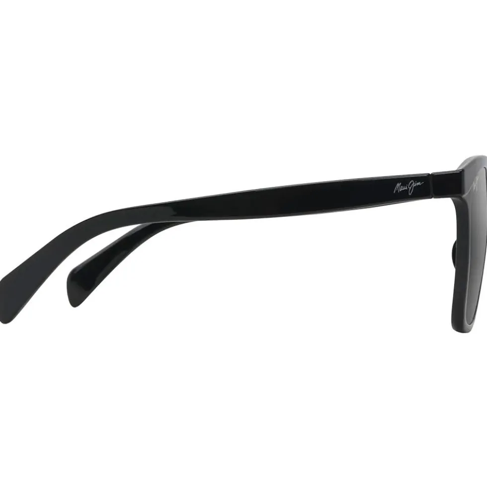 Occhiali da sole Maui Jim Liquid Sunshine Noir Brillant Gris Neutre MauiPure