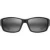 Occhiali da sole Maui Jim Local Kine Shiny Black Gris Neutre Minéral Superthin