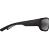 Occhiali da sole Maui Jim Mauklele Matte Black Neutral Grey Mineral Superthin