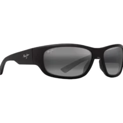 Occhiali da sole Maui Jim Mauklele Matte Black Neutral Grey Mineral Superthin