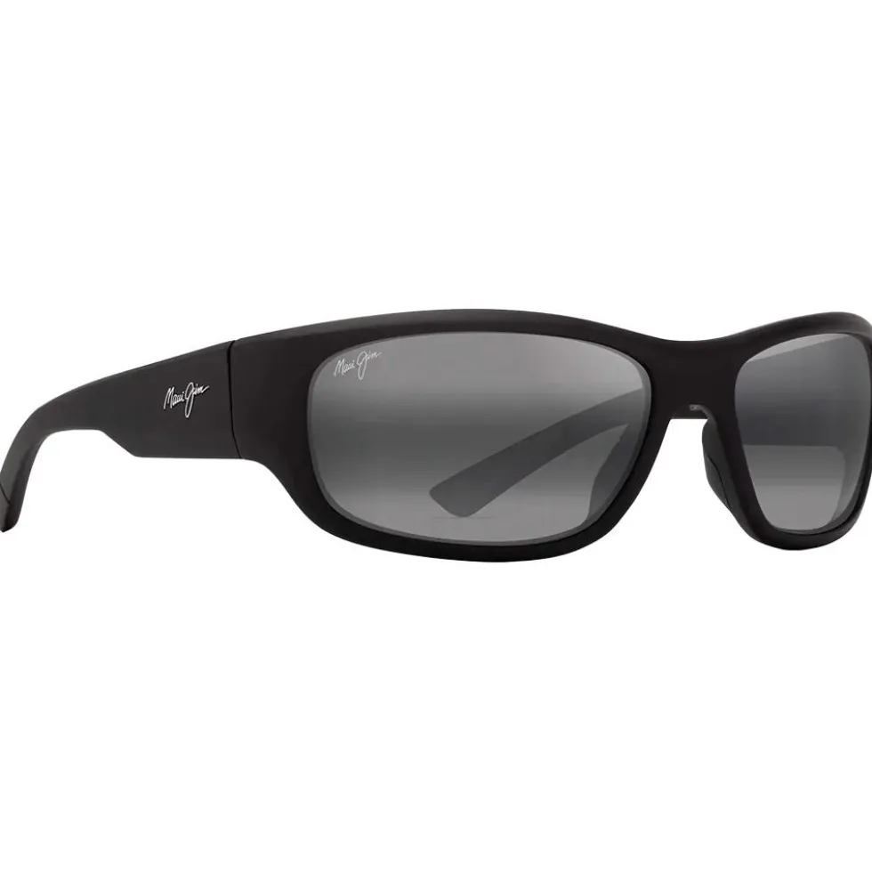 Occhiali da sole Maui Jim Mauklele Matte Black Neutral Grey Mineral Superthin