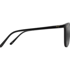 Occhiali da sole Maui Jim Ocean Noir Brillant Gris Neutre Minéral Superthin