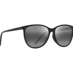 Occhiali da sole Maui Jim Ocean Noir Brillant Gris Neutre Minéral Superthin