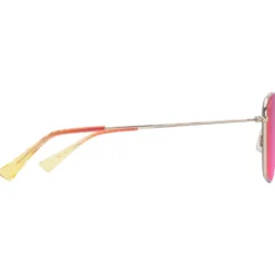 Occhiali da sole Maui Jim Olali Asian Fit Doré Clair Brillant Violet Rose Maui Sunrise MauiPure