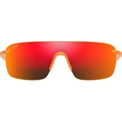 Occhiali da sole Maui Jim Palulu Metal Matte Orange Hawaii Lava MauiBrilliant