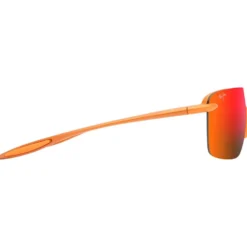 Occhiali da sole Maui Jim Palulu Metal Matte Orange Hawaii Lava MauiBrilliant