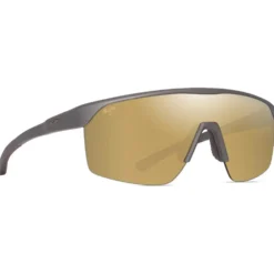Occhiali da sole Maui Jim Pāluna Matte Metal Light Brown Hawaii Glow MauiBrilliant