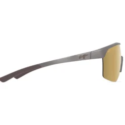 Occhiali da sole Maui Jim Pāluna Matte Metal Light Brown Hawaii Glow MauiBrilliant