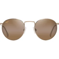 Occhiali da sole Maui Jim Pukaua Or Clair Brillant Orange Jaune Bronze HCL MauiPure