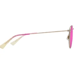 Occhiali da sole Maui Jim Pukaua Doré Clair Brillant Rose Jaune Maui Sunrise MauiPure