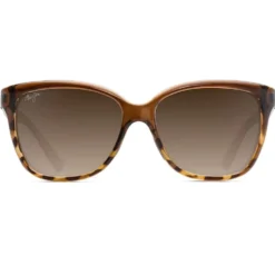 Occhiali da sole Maui Jim Starfish Chocolat Translucide Ecaille Bronze HCL Mineral SuperThin