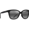 Occhiali da sole Maui Jim Starfish Noir Brillant Neutral Grey Minéral Superthin