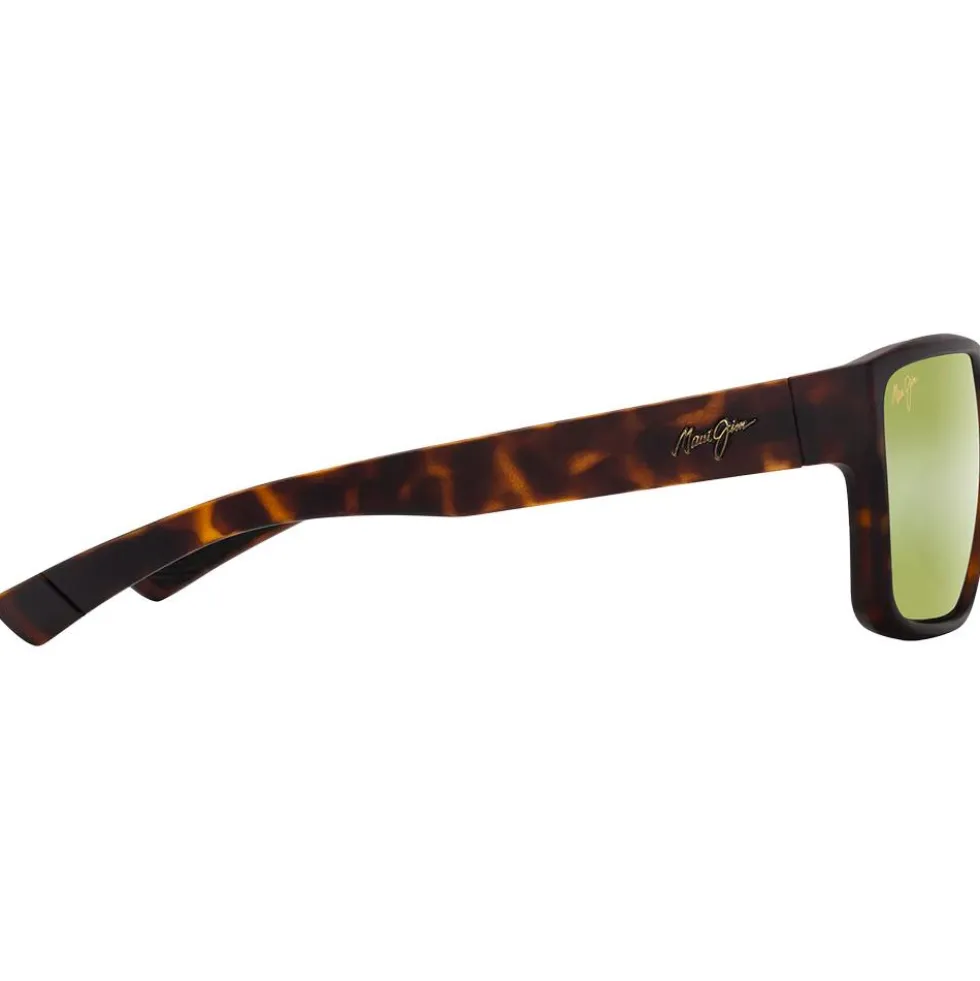 Occhiali da sole Maui Jim Uila Havane Foncé Mat Noir Maui Ht Minéral Superthin