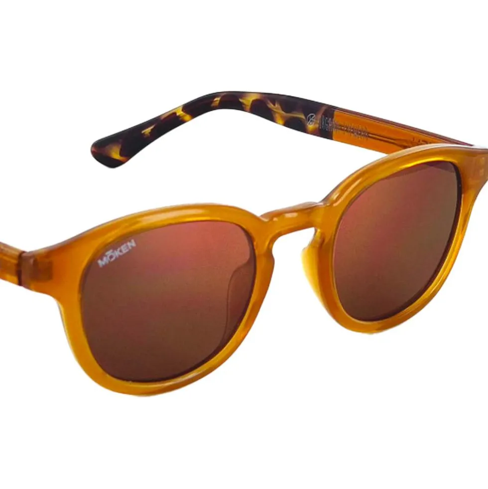 Occhiali da sole Moken Vision Nzoo II Mustard Brown