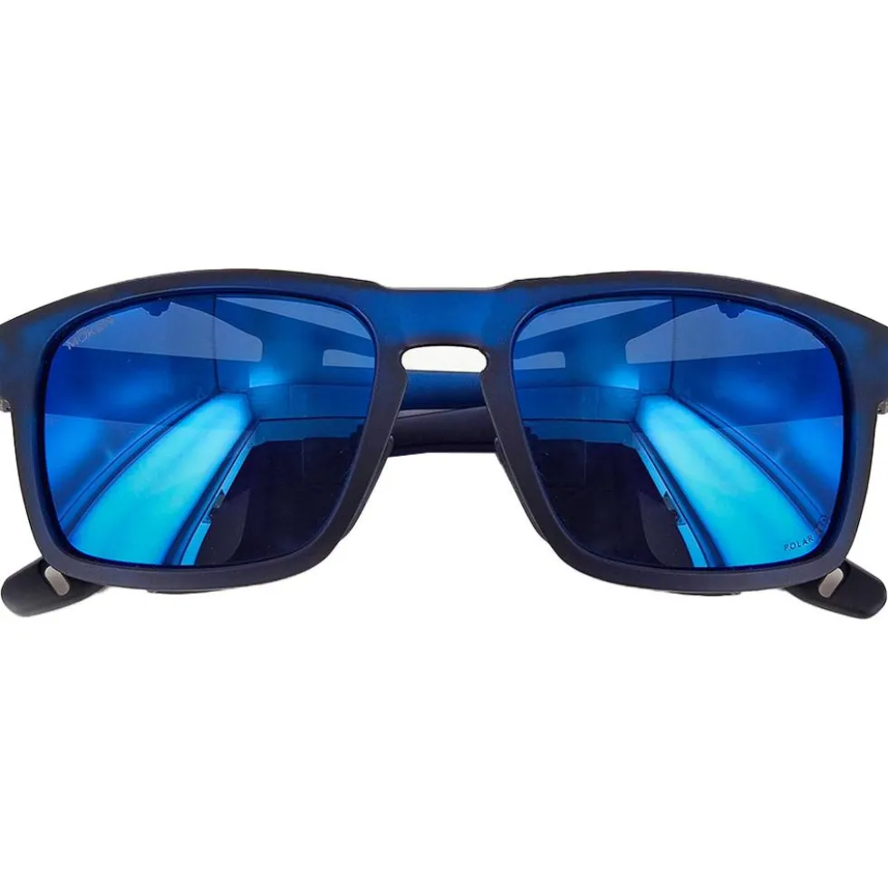 Occhiali da sole Moken Vision Santo Navy Blue Revo Blue Polarized