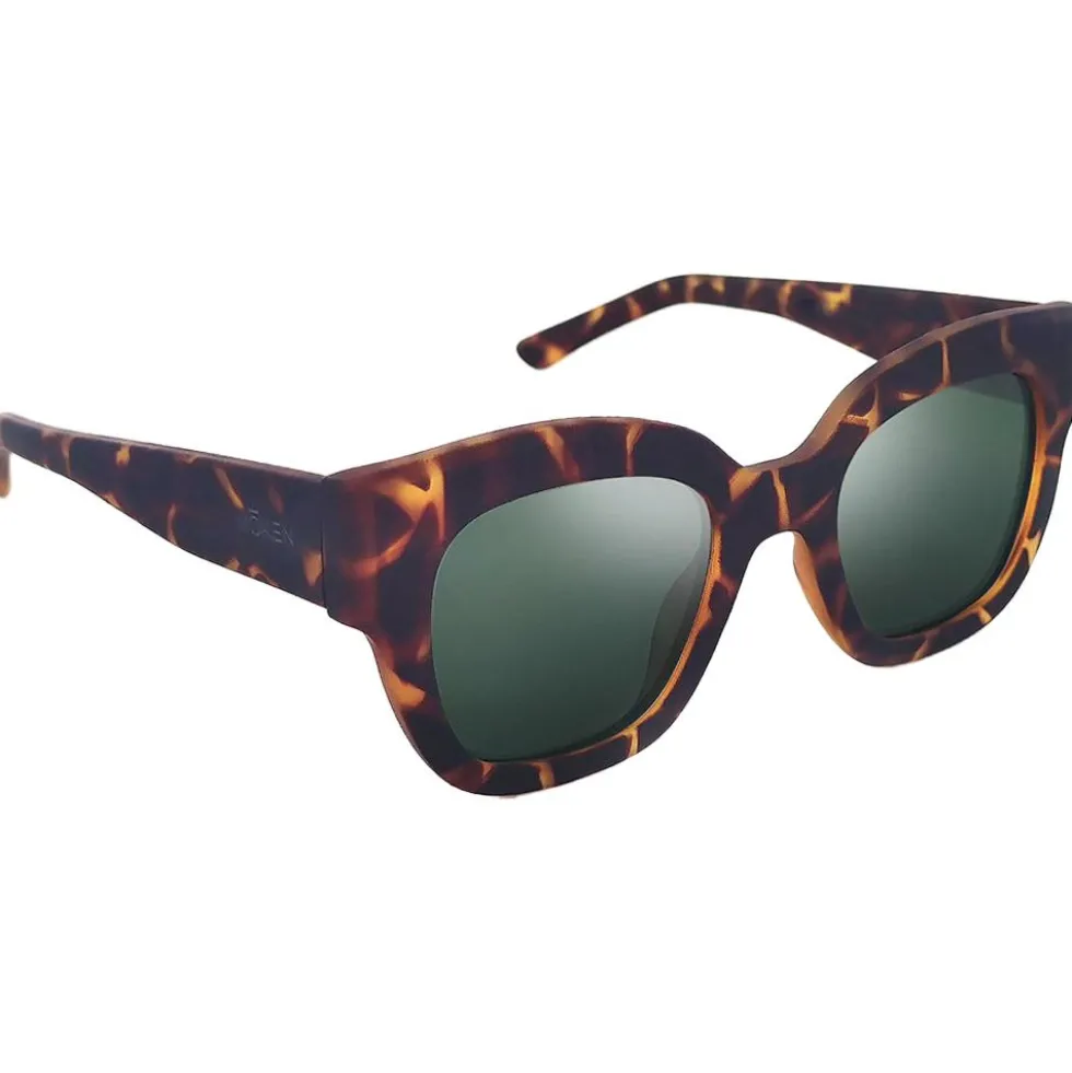 Occhiali da sole Moken Vision Monroe Tortoise Green Cat.3 Polarized