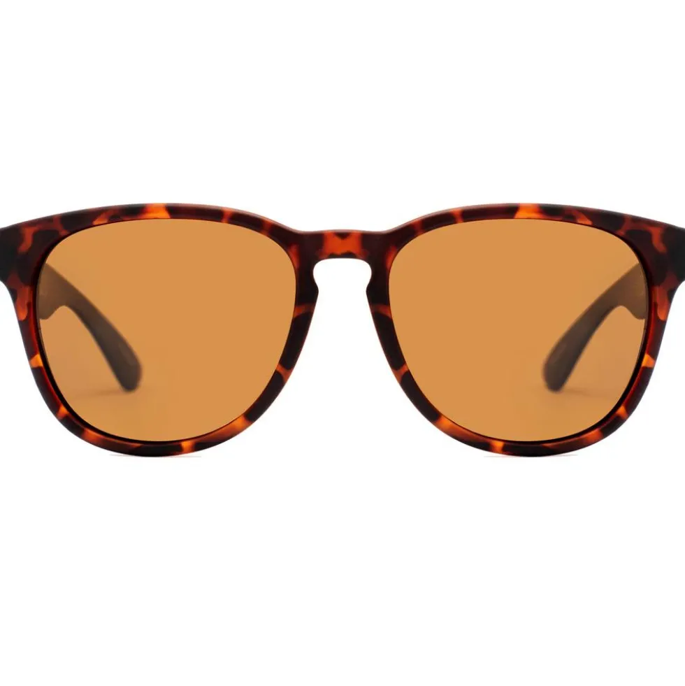 Occhiali da sole Mundaka Optic Electra Matte Black Brown Tortoise Bronze Polarized