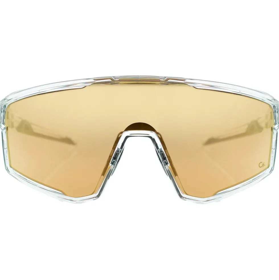 Occhiali da sole Mundaka Optic Akila Crystal Smoke Brown Cx Full Gold