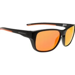 Occhiali da sole Mundaka Optic Eagle Noir Matte Brown Orange Revo