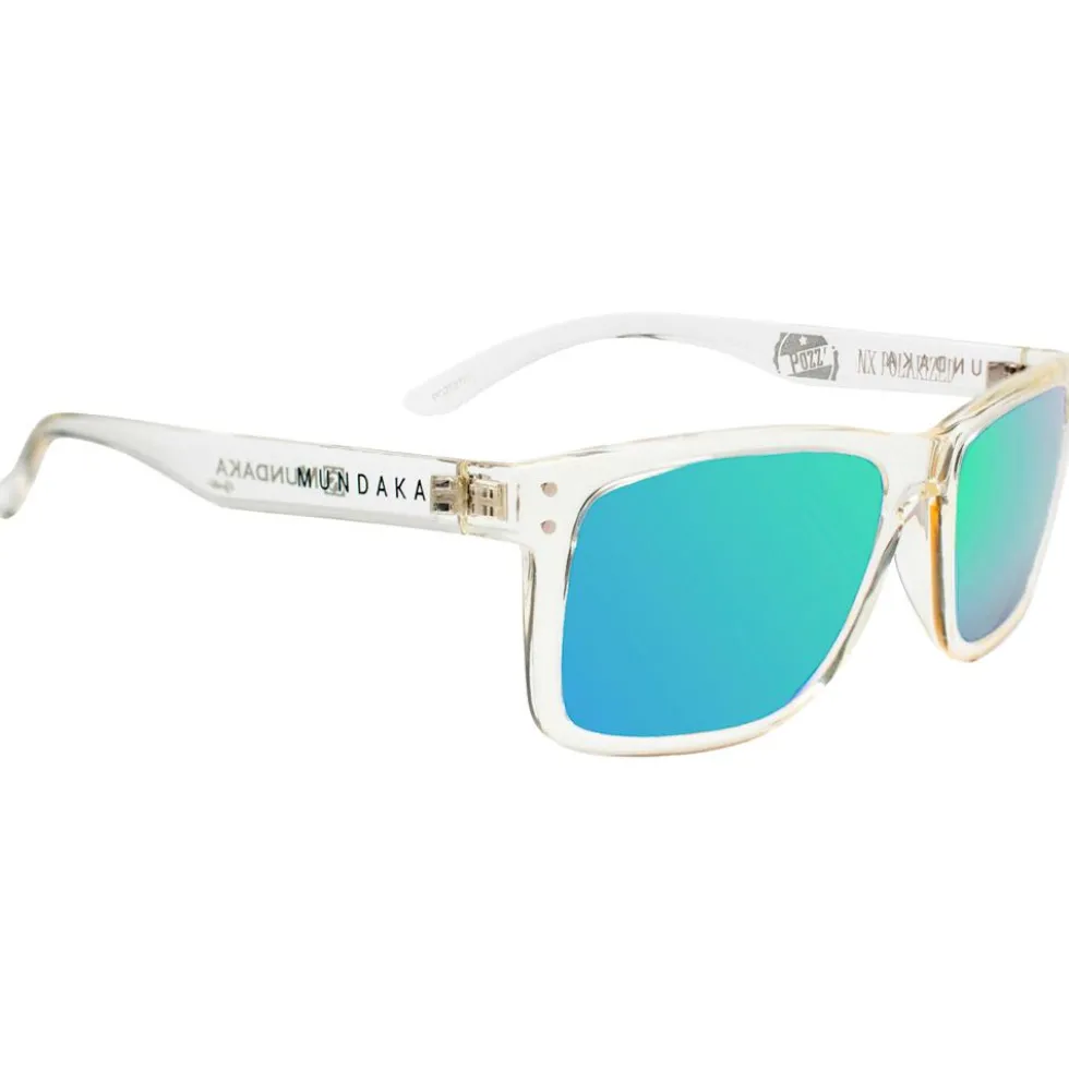 Occhiali da sole Mundaka Optic Pozz' Clear Green Cx Polarized Green Revo