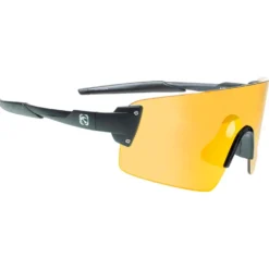 Occhiali da sole Mundaka Optic Ai1 Xs Matte Black Smoke Cx Full Orange Revo